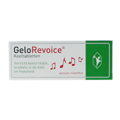 Gelorevoice Keeltabletten kersen - menthol 10.00 Tabletten