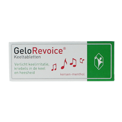 Gelorevoice Keeltabletten kersen - menthol 10 Tabletten