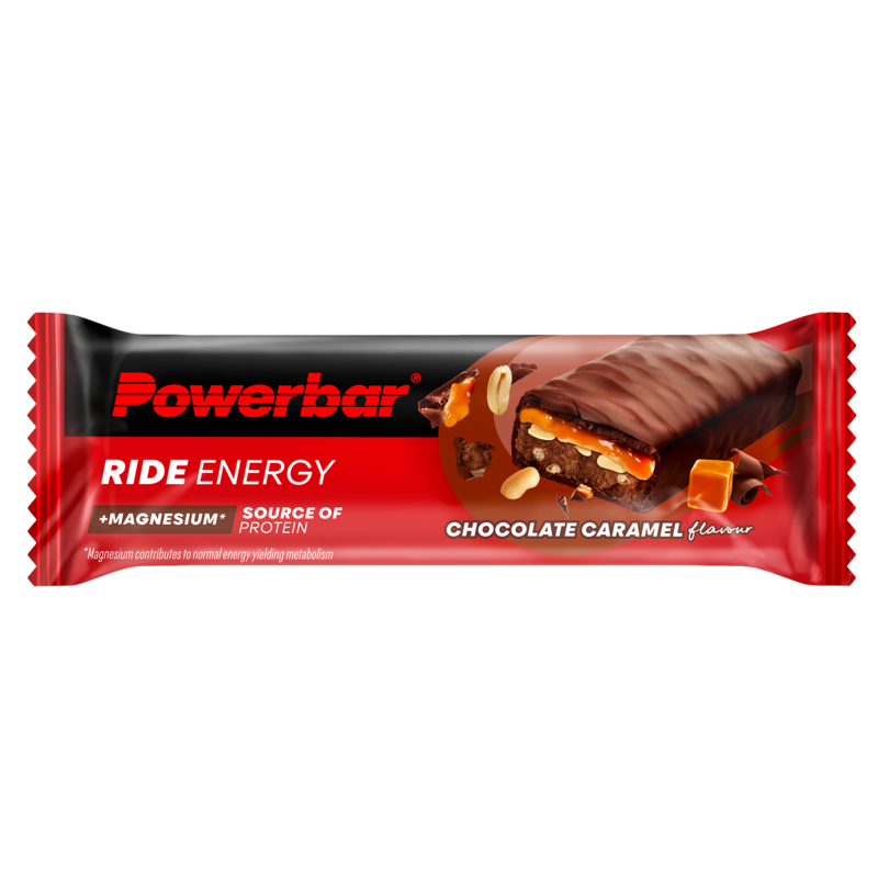 Powerbar Ride energy bar chocola caramel 55.00 Gram