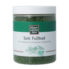 Allgauer Latshen Kiefer Mineralen voetbad allgasan 350 Gram
