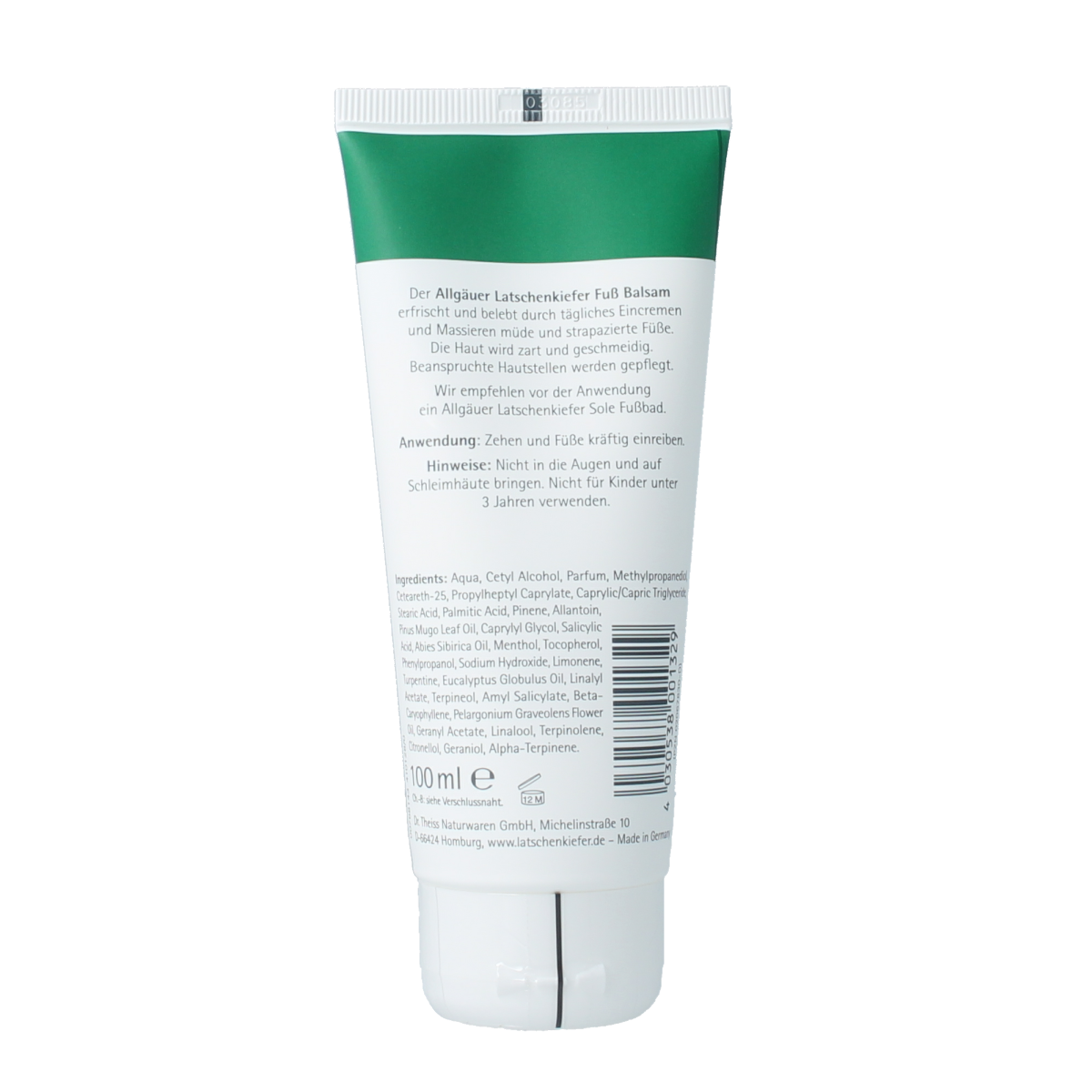 Allgauer Latshen Kiefer Voetbalsem allgasan 100.00 Milliliter