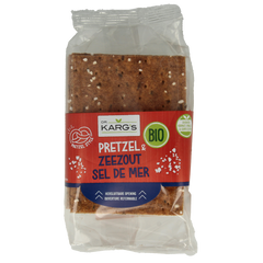 Dr. Karg's Op=Op Crackers pretzel zeezout bio 200.00 Gram