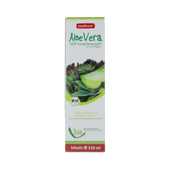 Medicura Aloe vera 100% sap bio 330.00 Milliliter