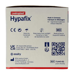 Hypafix Kleefvlies hypoallergeen 10m x 5cm 1 Stuks