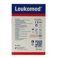 Leukomed Wondverband 7.2 x 5cm steriel 5 Stuks
