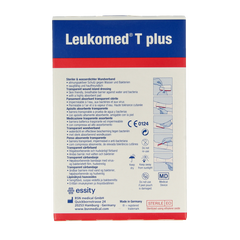 Leukomed Transparant wondverband T plus 5cm x 7.2cm 5 Stuks