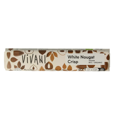 Vivani Chocolate To Go white nougat crisp bio 35 Gram