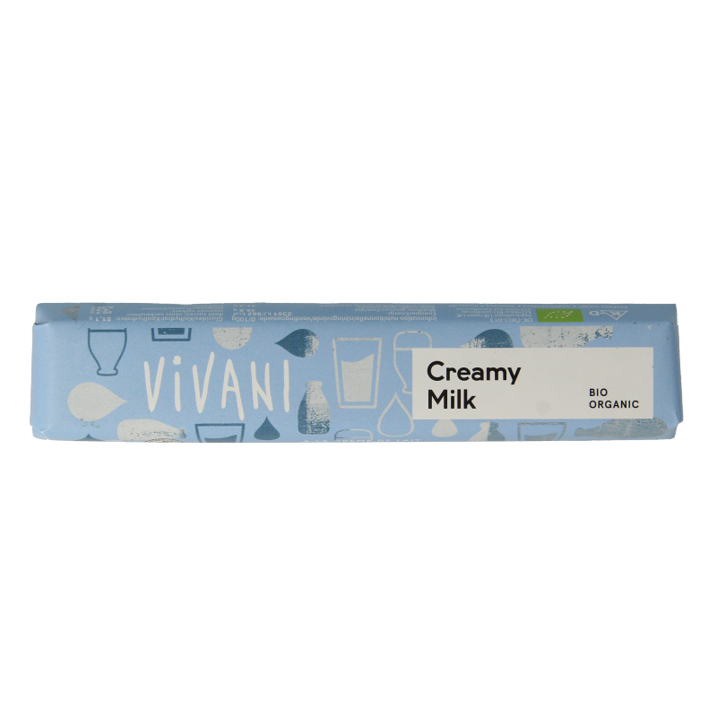 Vivani Chocolate To Go creamy milk bio 40 Gram