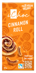 Ichoc Cinnamon roll vegan bio 80 Gram