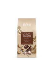 Vivani Choco dragees cashew bio 75.00 Gram