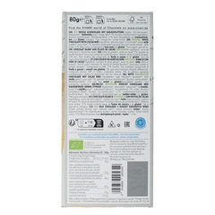Vivani Chocolade wit stracciatella bio 80 Gram
