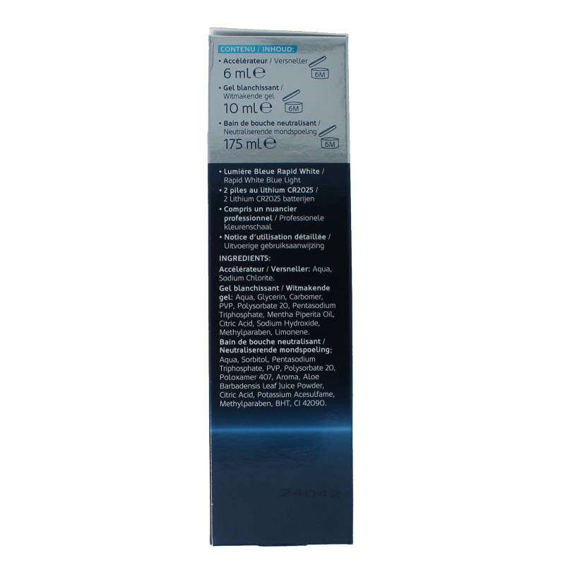 Rapid White Blue light system 1 Stuks