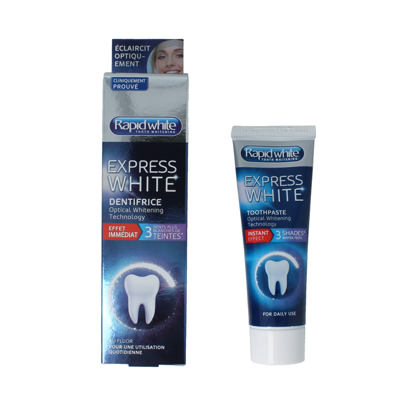 Rapid White Express white tandpasta 75 Milliliter
