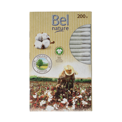 Bel Nature Wattenstaafjes 200.00 Stuks