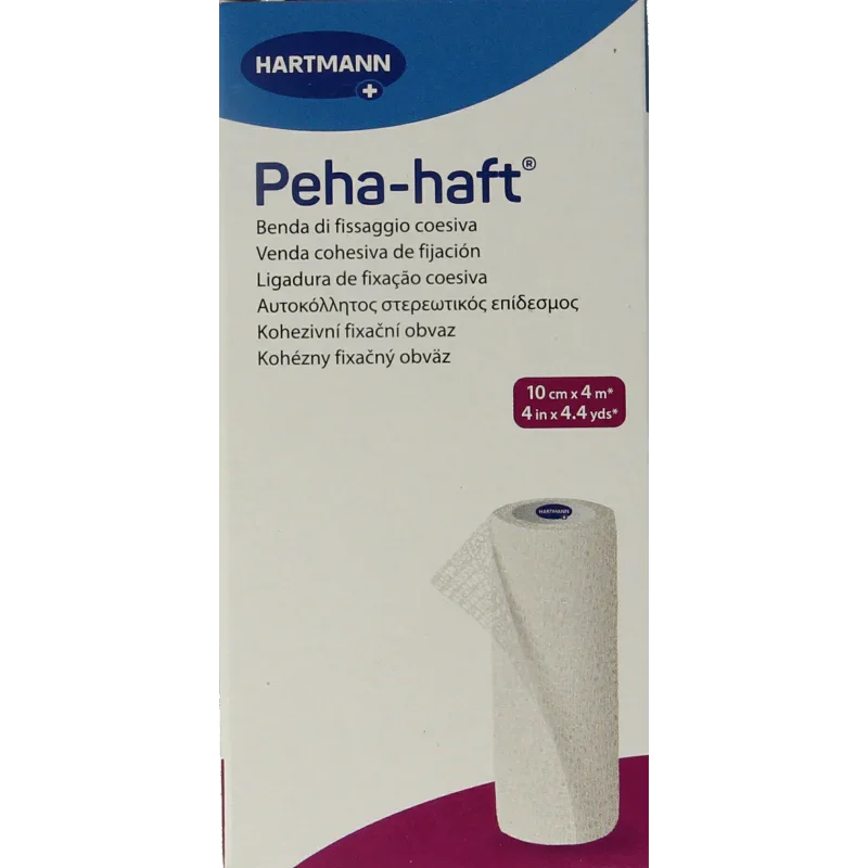 Hartmann Pehahaft elastisch windsel 4m x 10cm 1 Stuks