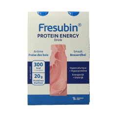 Fresubin Protein bosaardbei 200ml 4 Stuks