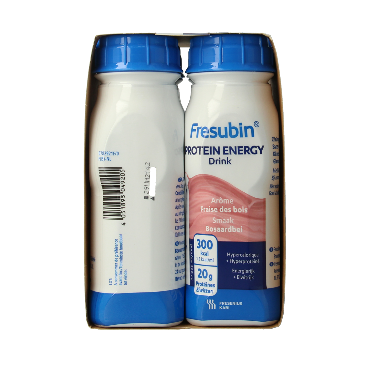 Fresubin Protein bosaardbei 200ml 4.00 Stuks