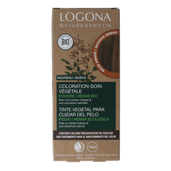 Logona Haarkleur amber bruin 100 Gram