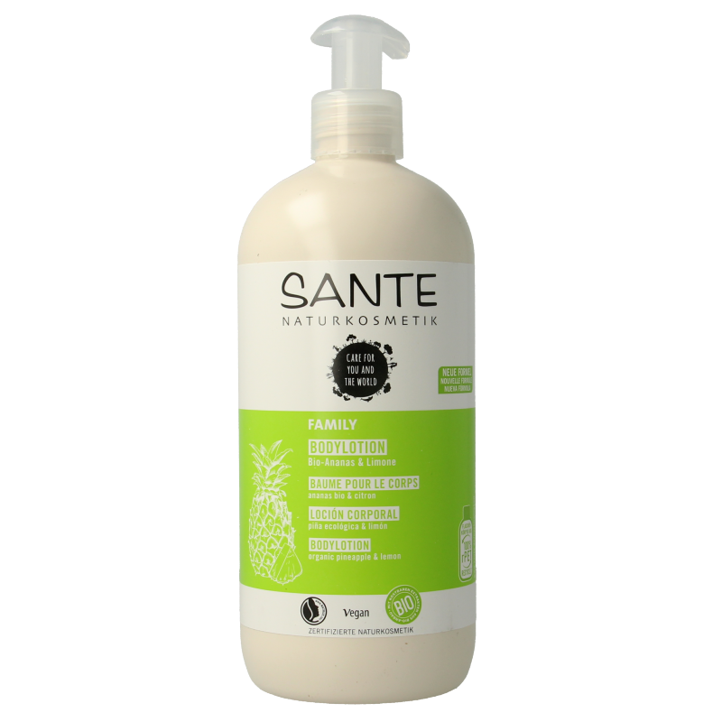 Sante Family bodylotion pineapple & lime 500 Milliliter
