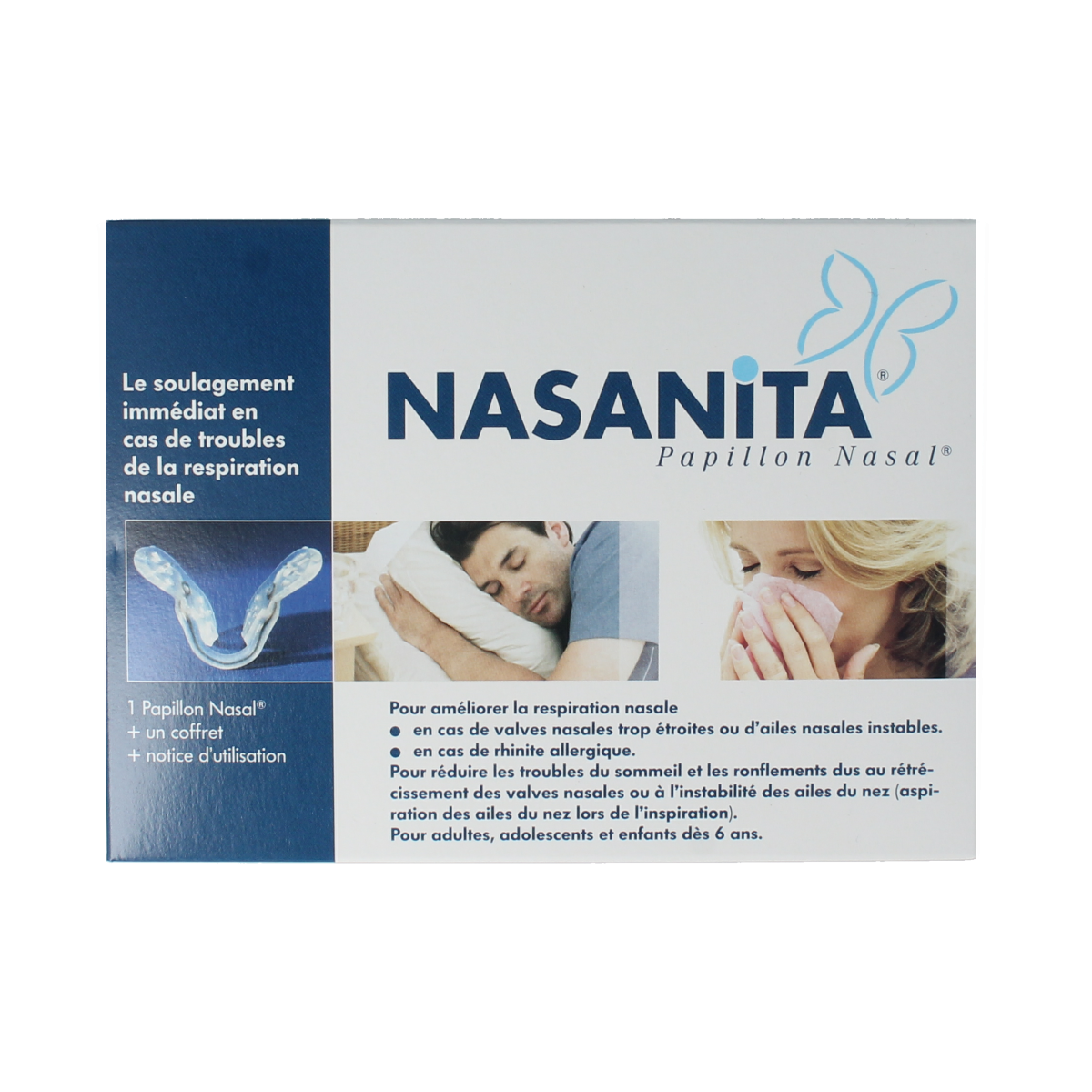 Nasanita Papillon nasal 1 1.00 Stuks