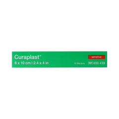 Curasept Sensitive wondsnelverband 10cm x 6cm 10.00 Stuks