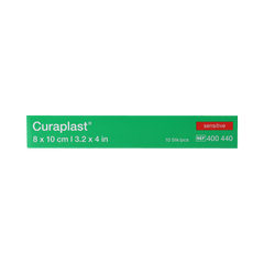 Curaplast Sensitive wondpleister 8cm x 10cm 10.00 Stuks
