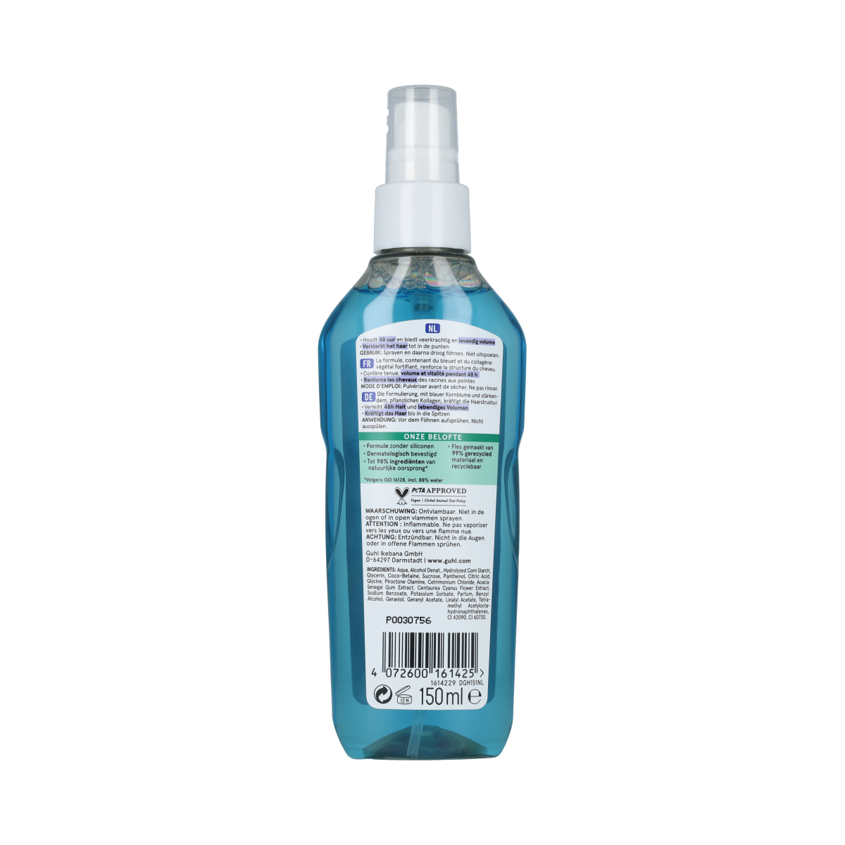 Guhl Langdurig volume fohn-active styling spray 150.00 Milliliter