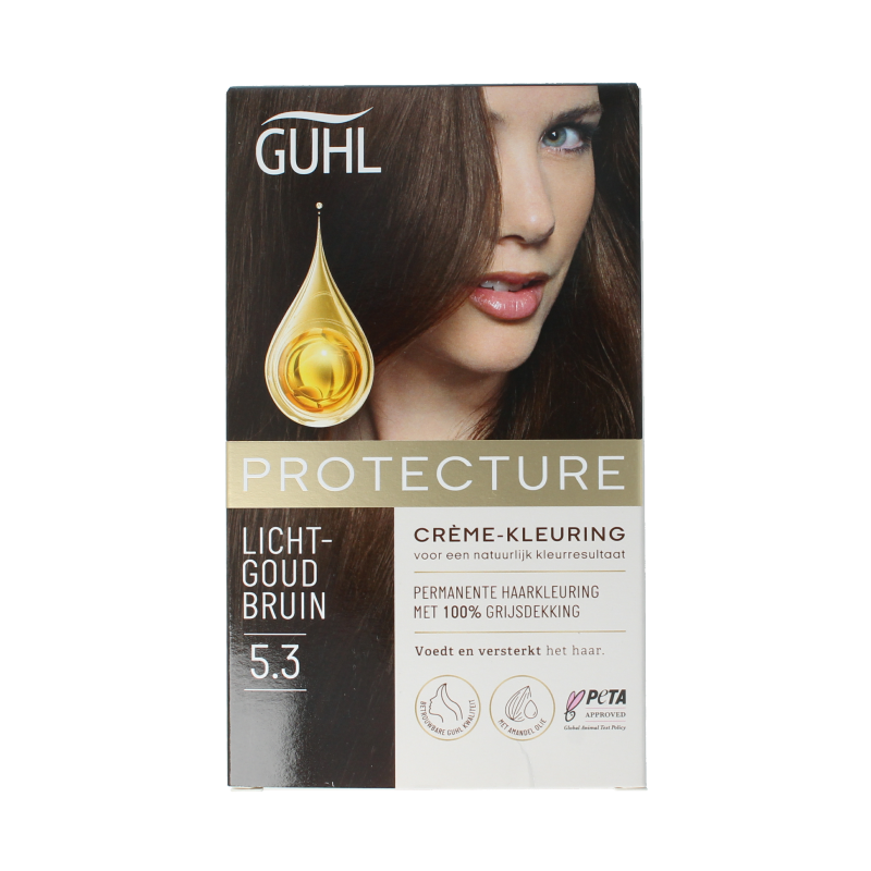 Guhl Beschermende cremekleur 5.3 lichtgoud br  1 Set