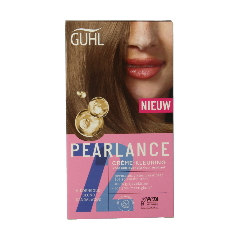 Guhl Pearlance intensieve cremekleur 72 middenblond 1 Set