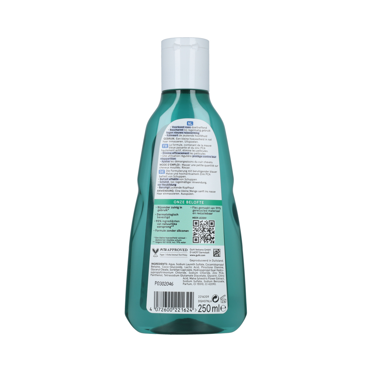 Guhl Anti-roos shampoo 250.00 Milliliter