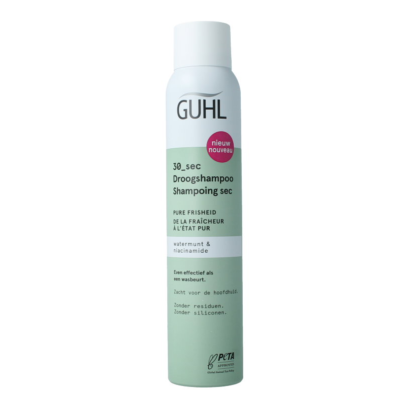 Guhl Droogshampoo 30sec pure frisheid 200 Milliliter