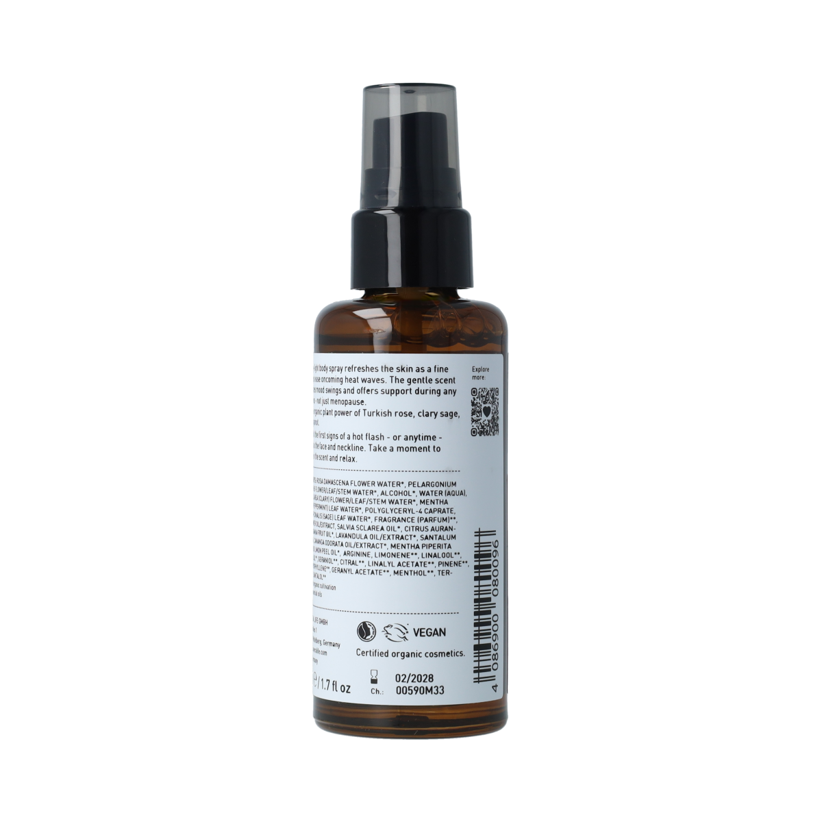 Primavera Hot Flash Spray 50.00 Milliliter