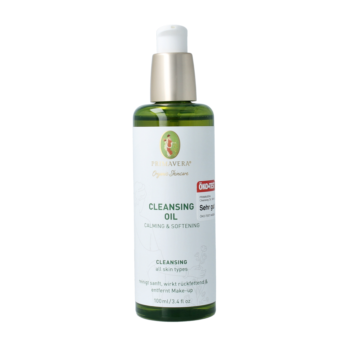 Primavera Cleansing oil calming & softening 100.00 Milliliter
