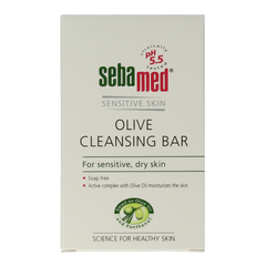 Sebamed Zeepvrije wastablet olijf 150.00 Gram