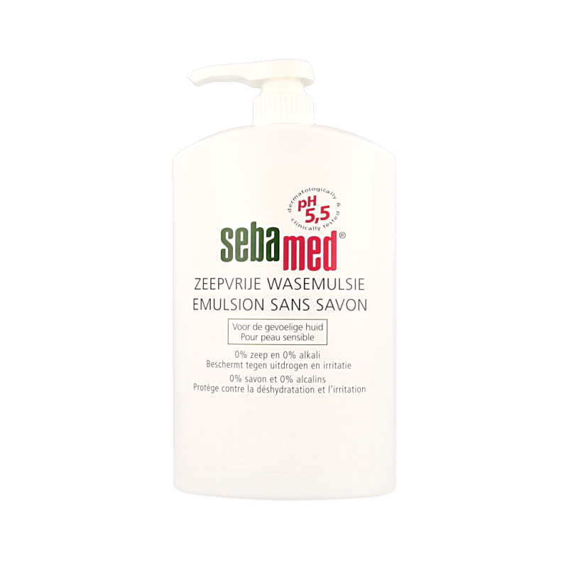 Sebamed Zeepvrij wasemulsie pomp 1 Liter