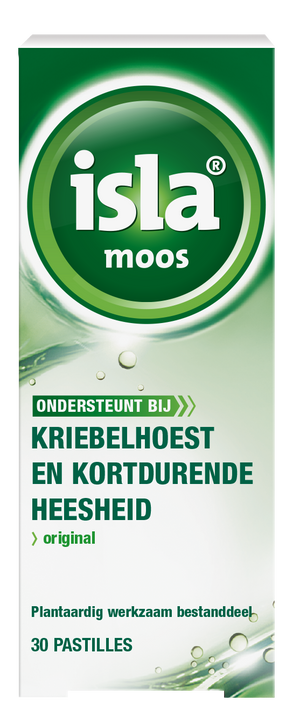 Isla Moos Halspastille 30.00 Pastillen