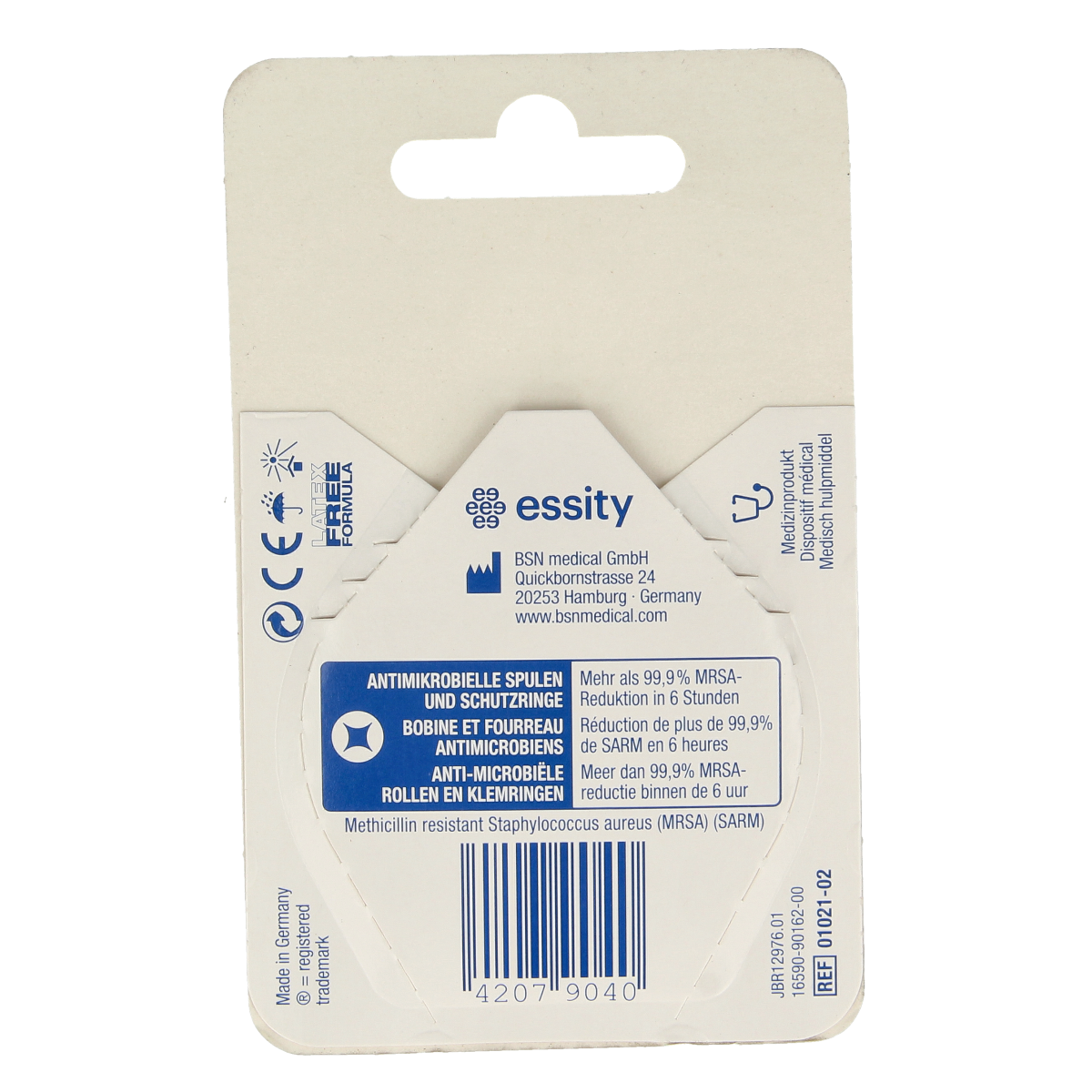Leukosilk Hechtpleister 1.25cm hangend 1.00 Stuks