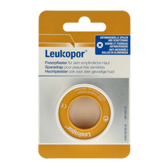 Leukopor Hechtpleister Eurolock 5m x 1.25cm 1 Stuks