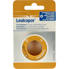 Leukopor Hechtpleister eurolock 5m x 2.50cm 1.00 Stuks