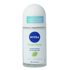 Nivea Deodorant roller pure & natural 50.00 Milliliter