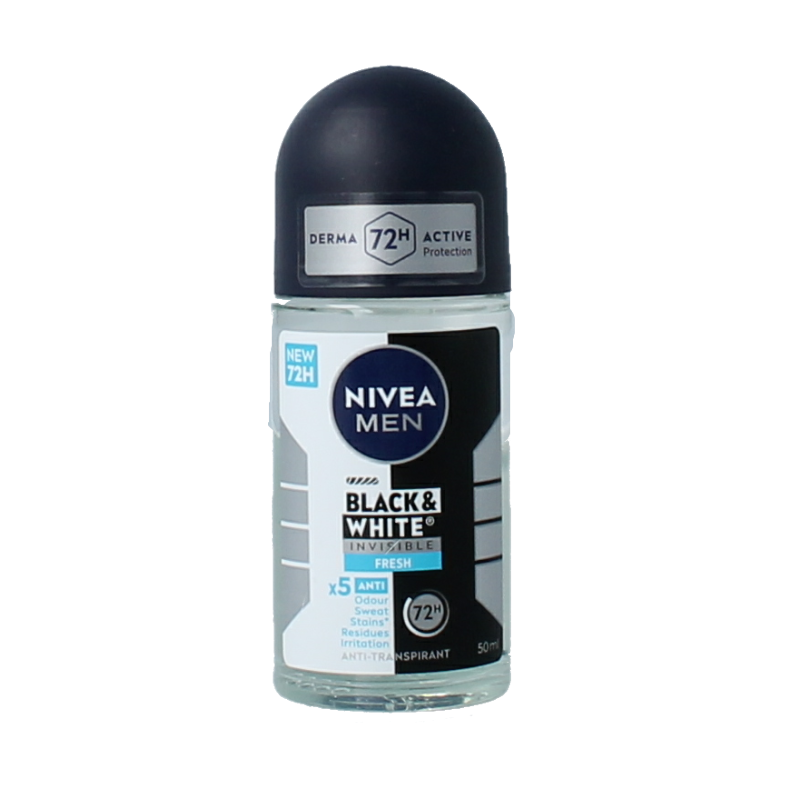 Nivea Men deoroller black & white fresh 50 Milliliter