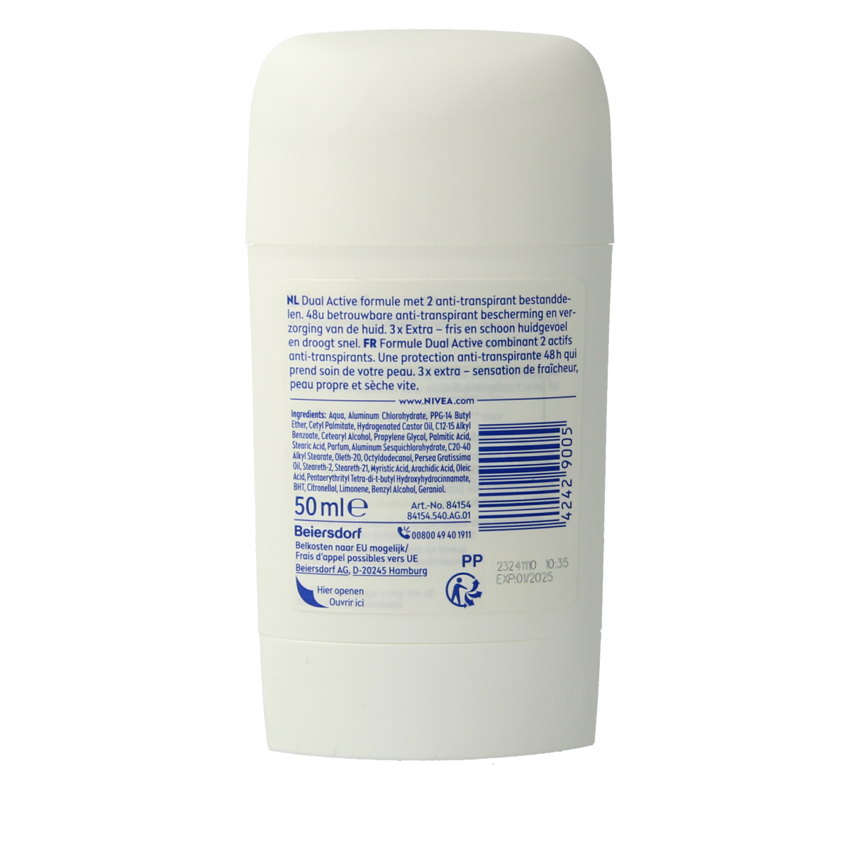Nivea Deo dry comfort stick female 50.00 Milliliter