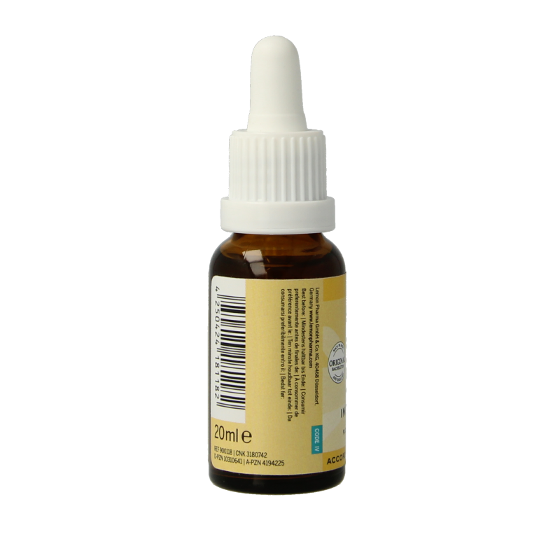 Bach Bloesem Bach bloesemremedies impatiens bio 20 Milliliter