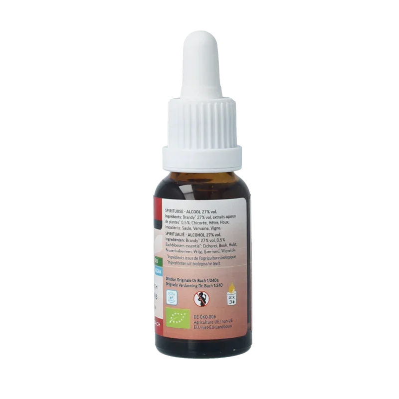 Bach Bloesem Bach bloesems mengeling 46 boosheid bio 20 Milliliter
