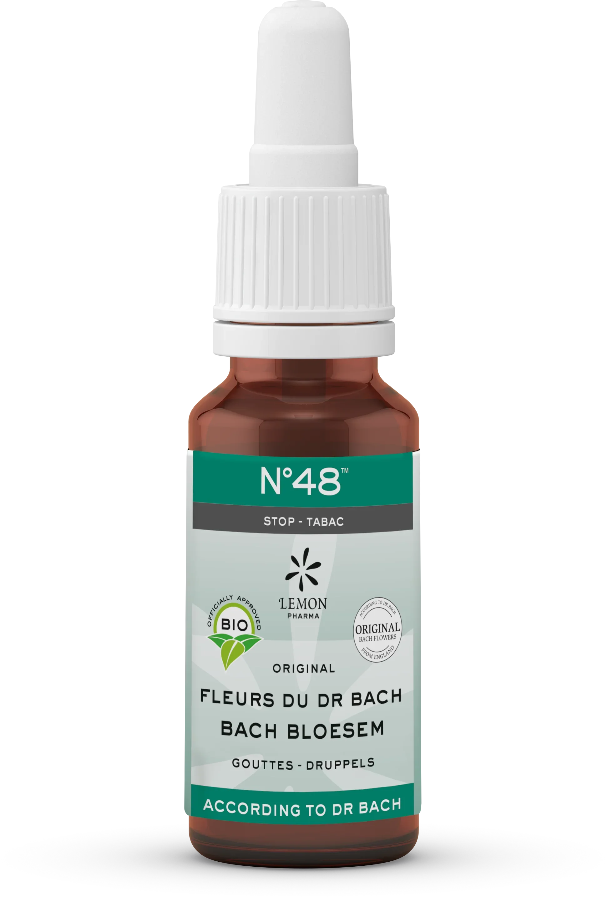 Bach Bloesem Bach bloesems mengeling 48 stop tabak bio  20 Milliliter