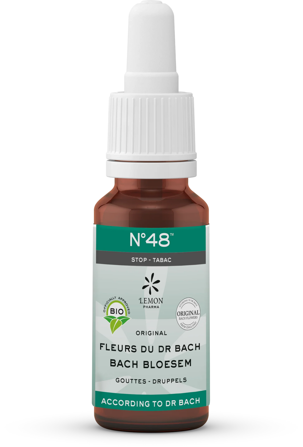 Bach Bloesem Bach bloesems mengeling 48 stop tabak bio  20 Milliliter