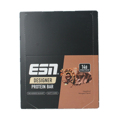 ESN Hazelnut nougat bar 45g 12 Stuks