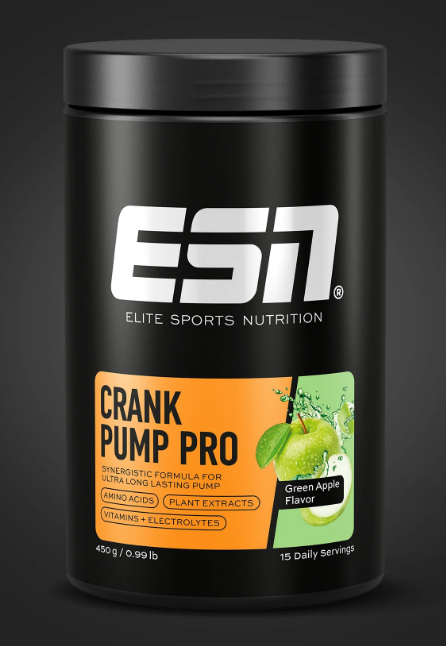 ESN Crank pump pro green apple 450 Gram