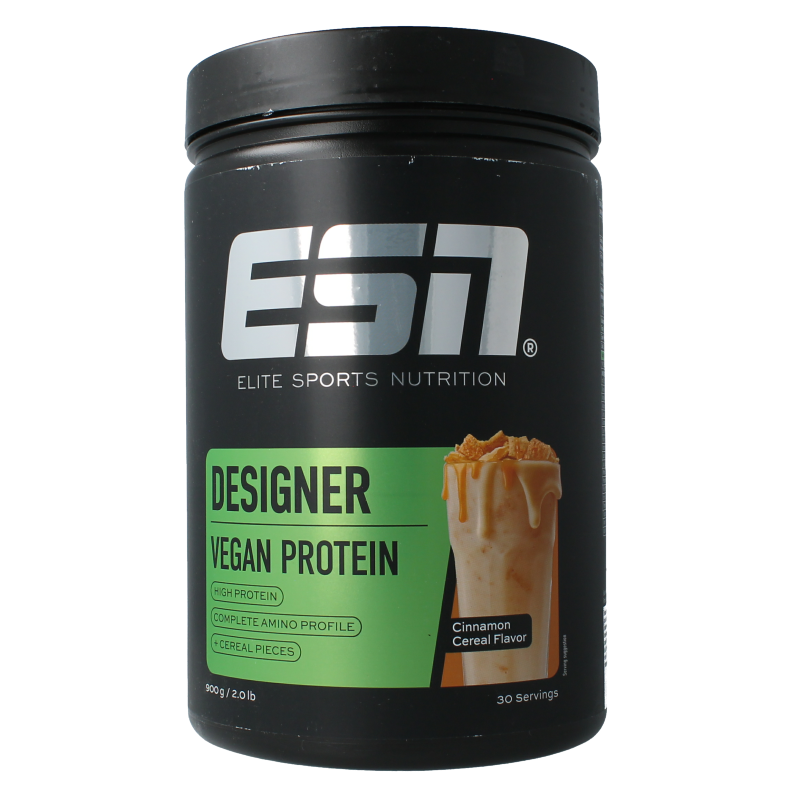 ESN Vegan designer protein cinnamon cereal 900 Gram