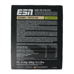 ESN White chocolate pistache bar 45g 12 Stuks